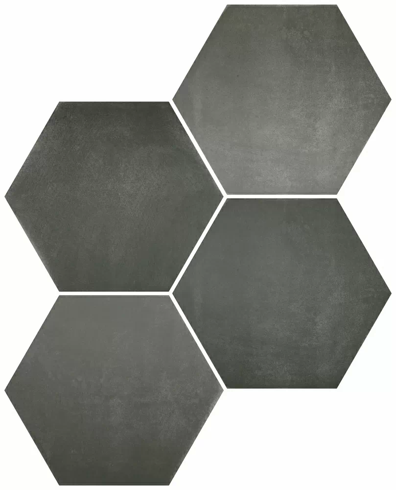 Керамогранит SIX Cementine Black 23x27