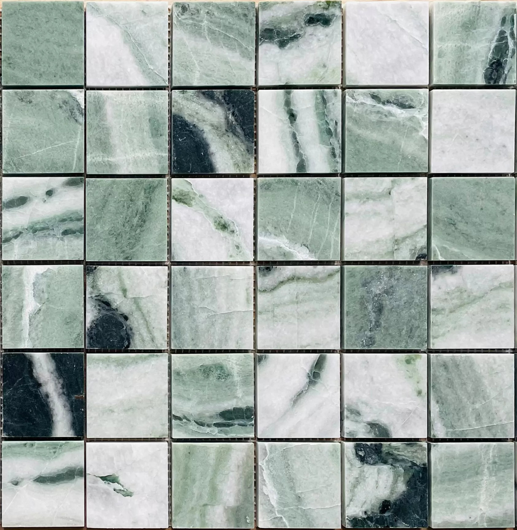 Мозаика Onice Verde oliva POL 48x48x7 305x305
