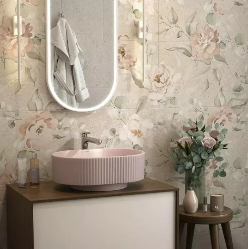 Керамогранит SG653720R Риккарди серый светлый матовый обрезной 60x60