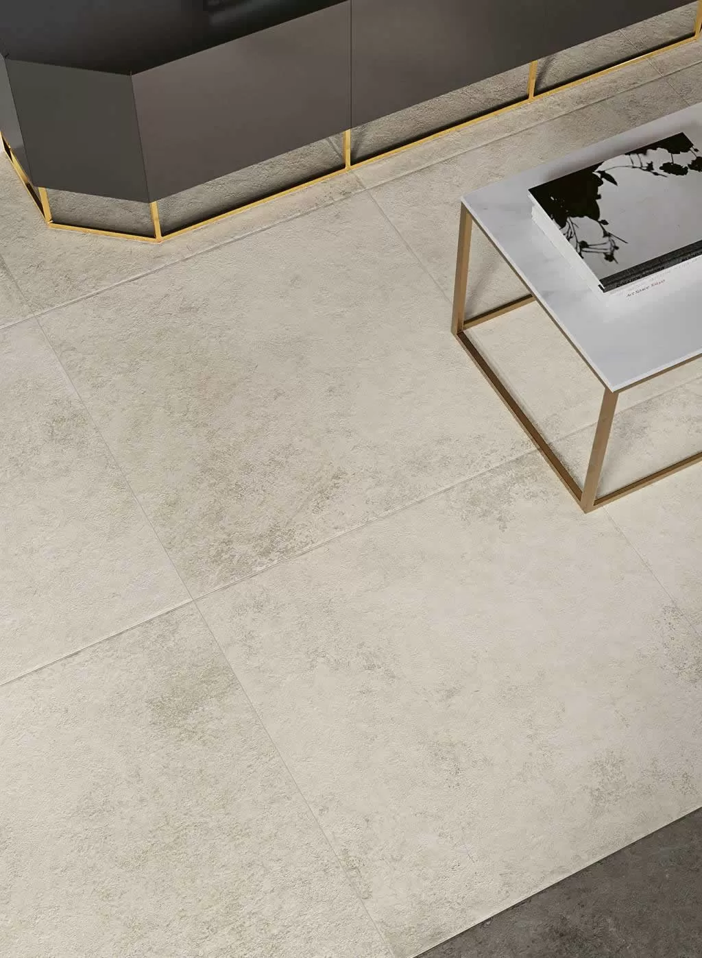 Керамогранит 620090000793 Drift White Griglia Angolo Sx 20x60