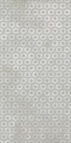 Керамогранит 752606 Tesori Decoro Anelli Grigio Argento 6mm 120x240