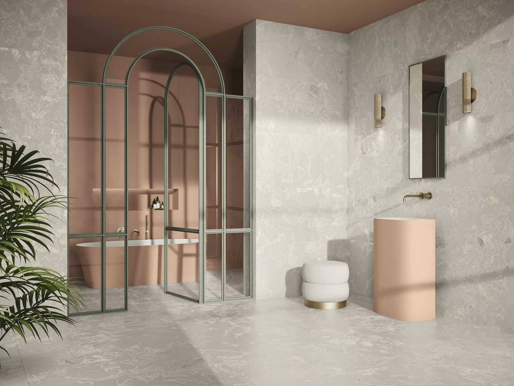 Керамогранит A040242 Aurora Taupe Honed Rect 60x120