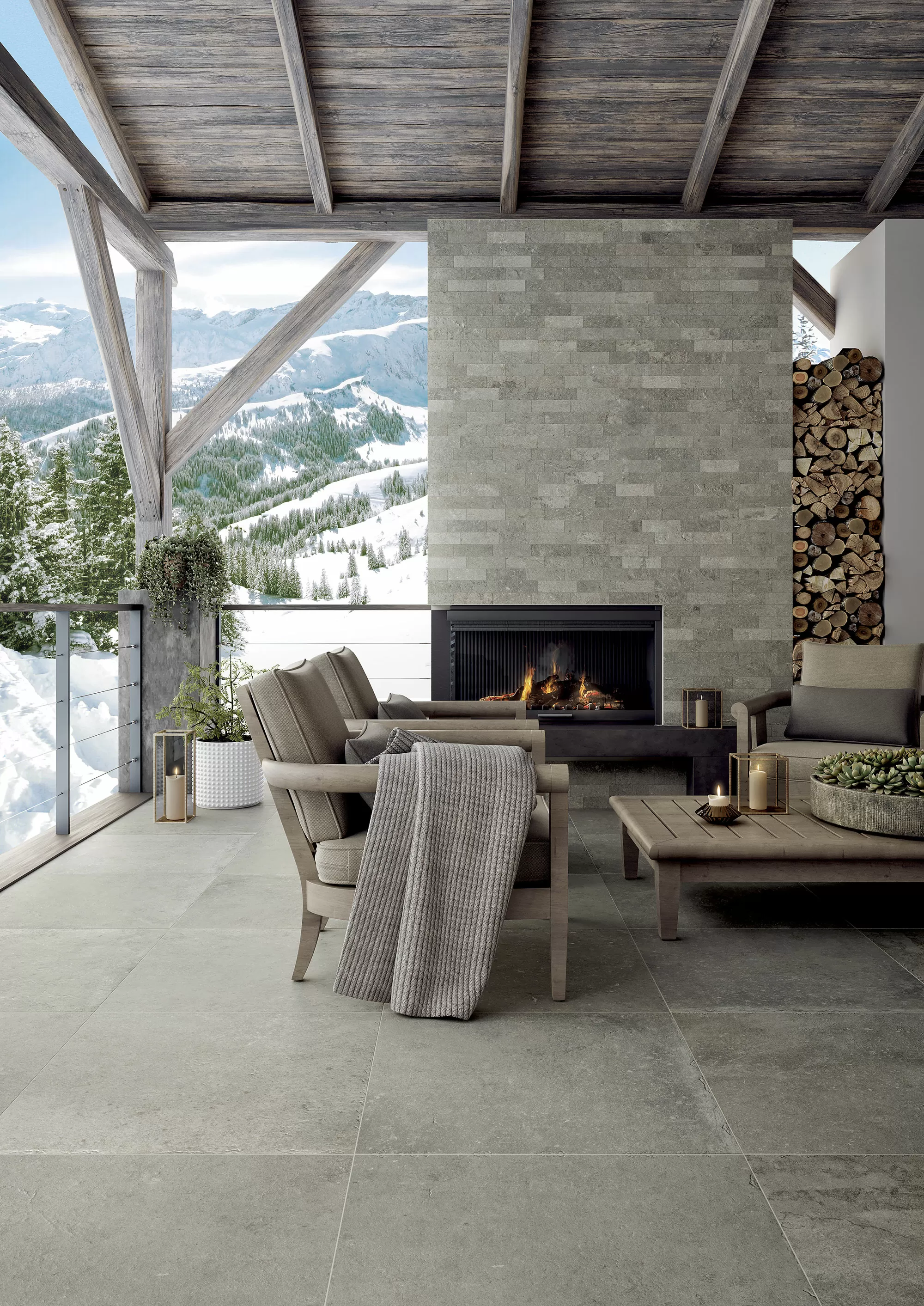 Керамогранит 1068373 Promenade Corda Rett 120x120