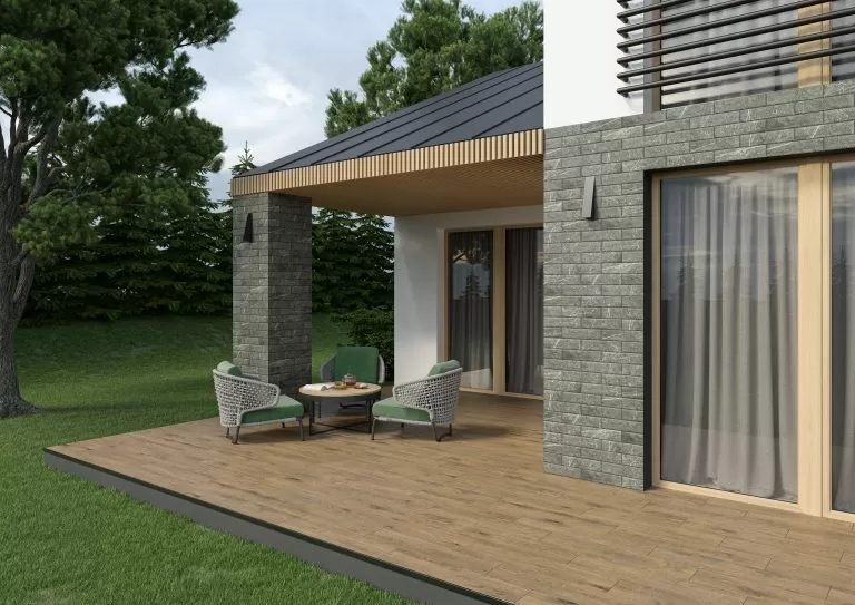Керамогранит Listria Bianco R9 80x17.5