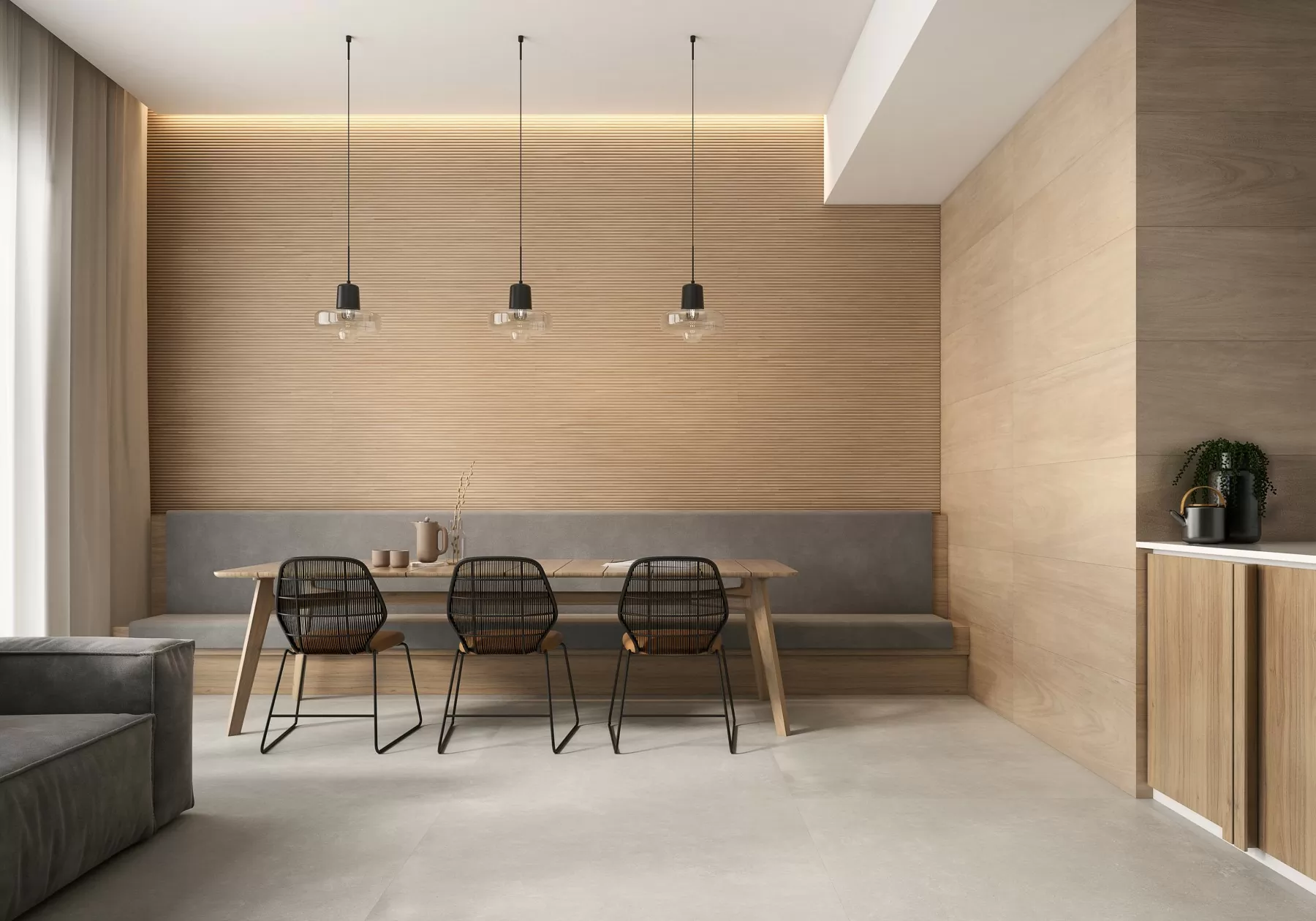 Плитка Marlen Slat Nut 40x120