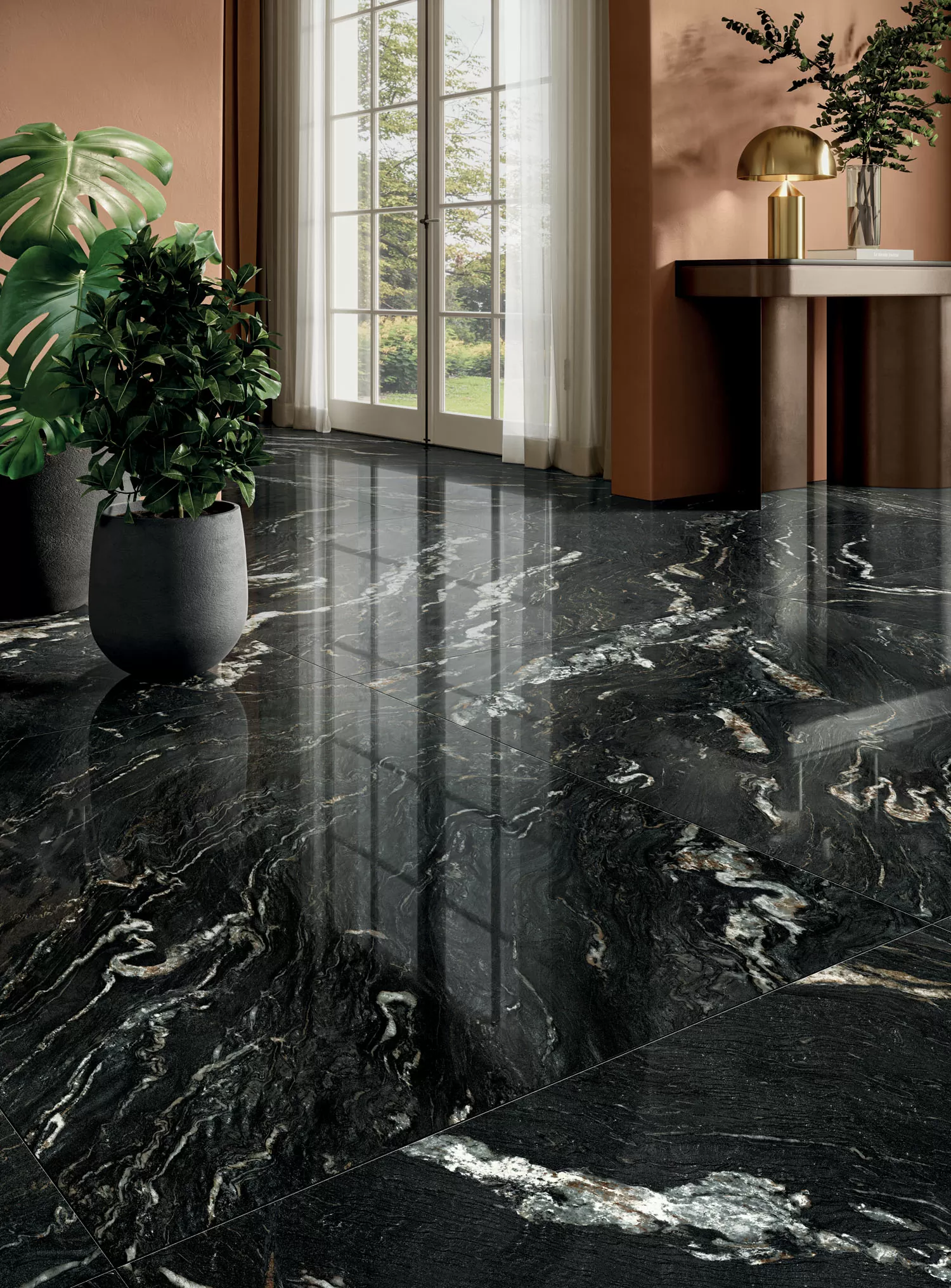 Керамогранит PGXPE00 Perpetual Belvedere Dark Soft 9mm 60x120