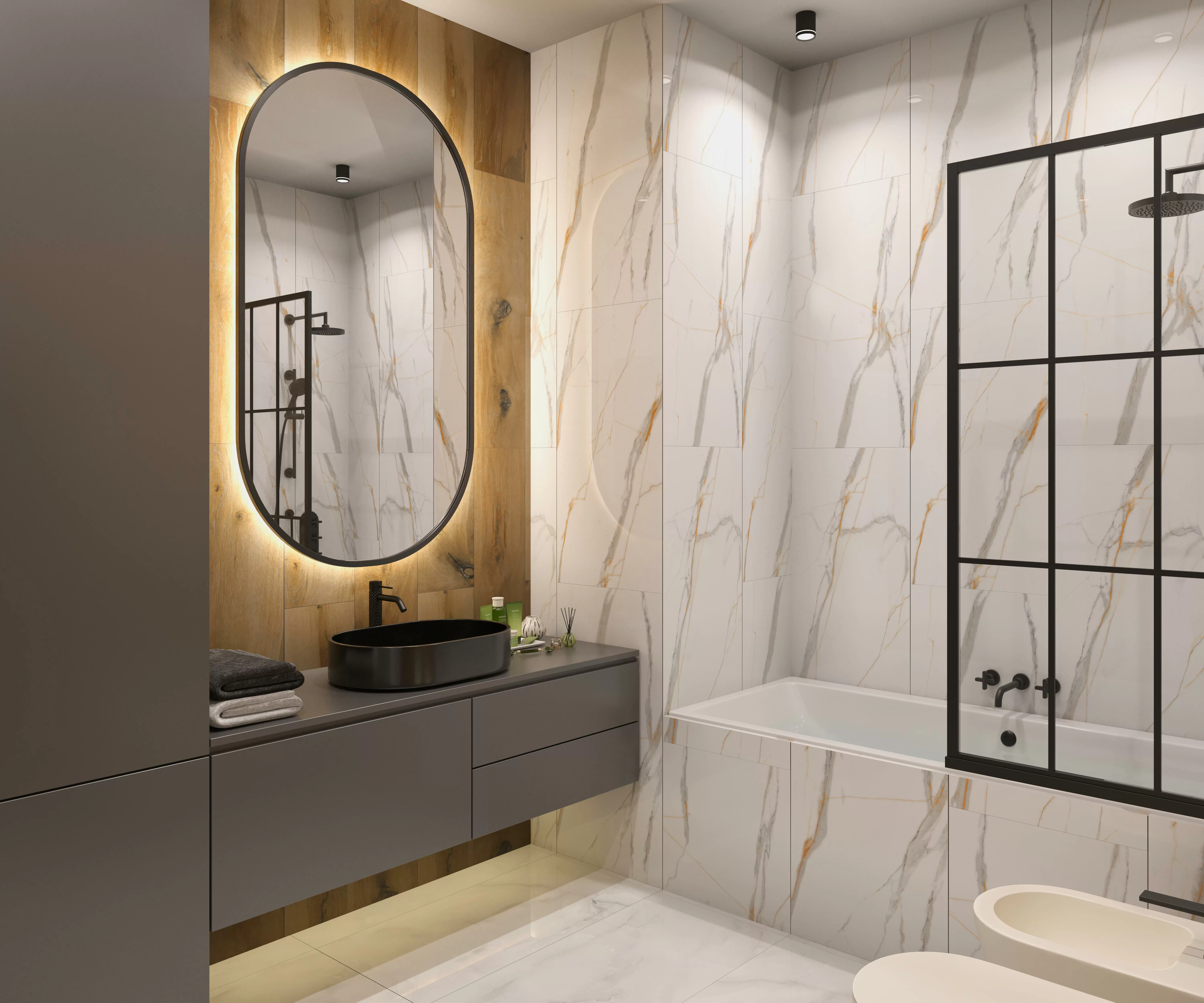 Керамогранит PRO 1059G Roma Grigio Gloss 1200x600