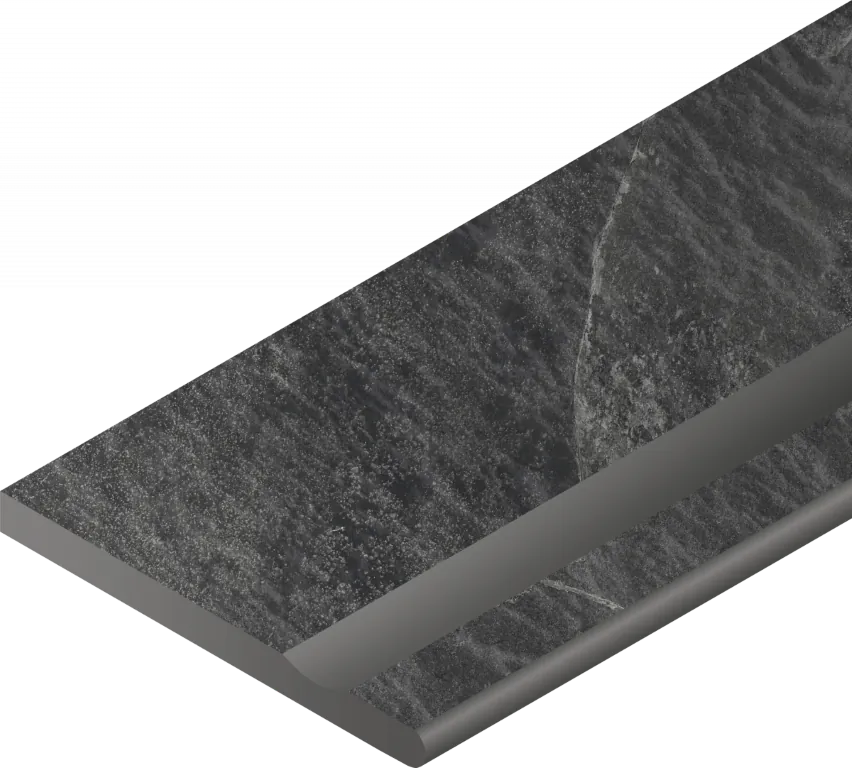 Керамогранит 620090001200 Materia X2 Titanium Bordo Svasato Round DX 30x120