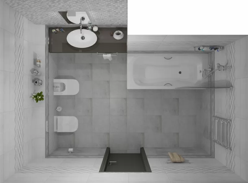 Керамогранит Mizar тёмно-серый 40х40