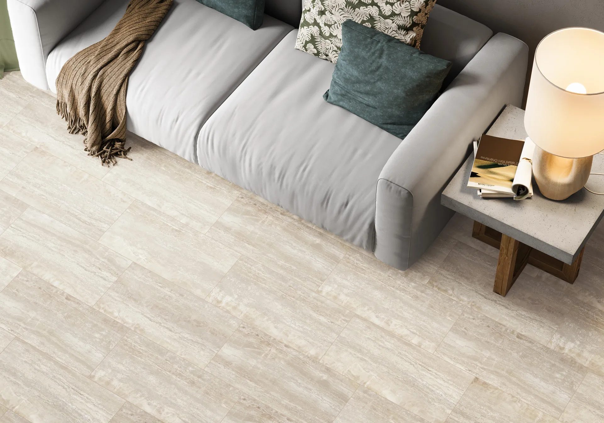 Керамогранит GP36RIM01 Rim Crema матовый 300x600x8