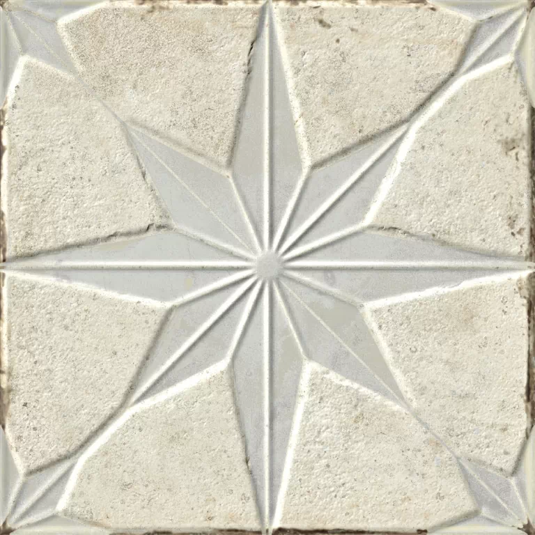 Керамогранит 40468 Fs Starlight White LT 22,3x22,3x0,9
