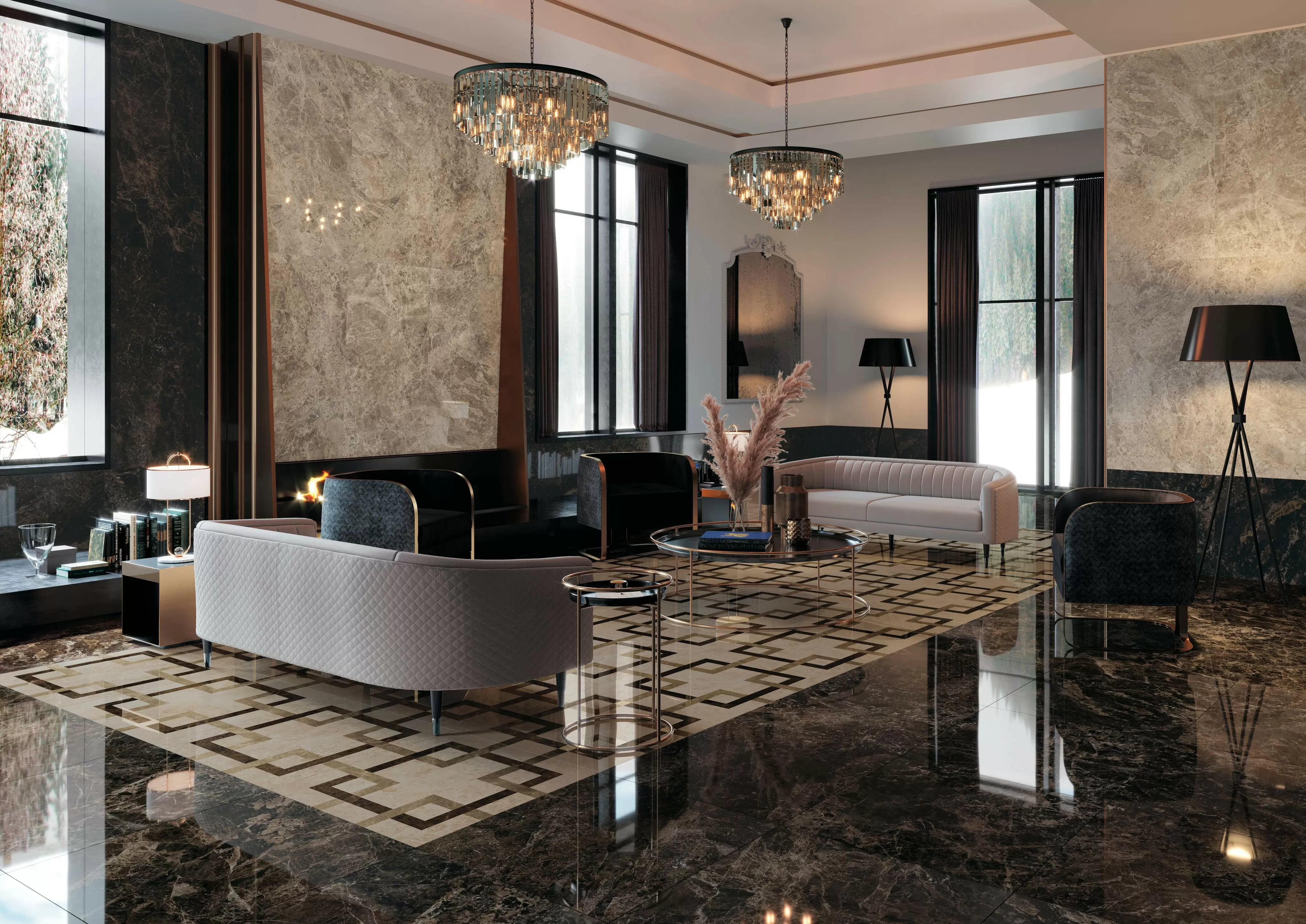 Керамогранит 610015000562 Victory Dark Lap 60x60