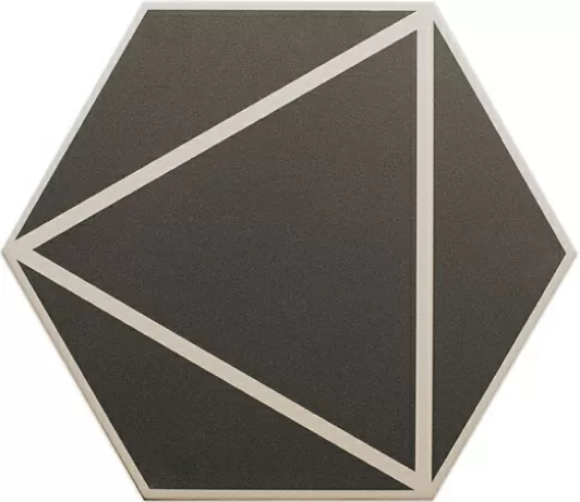 Керамогранит 127018 FANCY LINES GRAPHITE R10 20x23