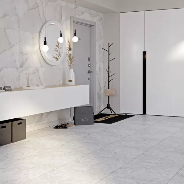 Керамогранит E-3040/MR Prime Белый ректификат 600x600x9