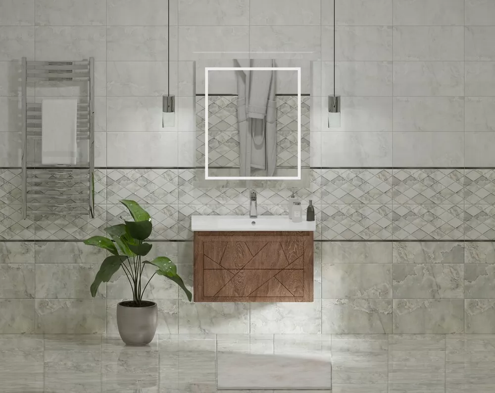 Плитка 5 SE 0146 Selesta Grey Decor 25x50