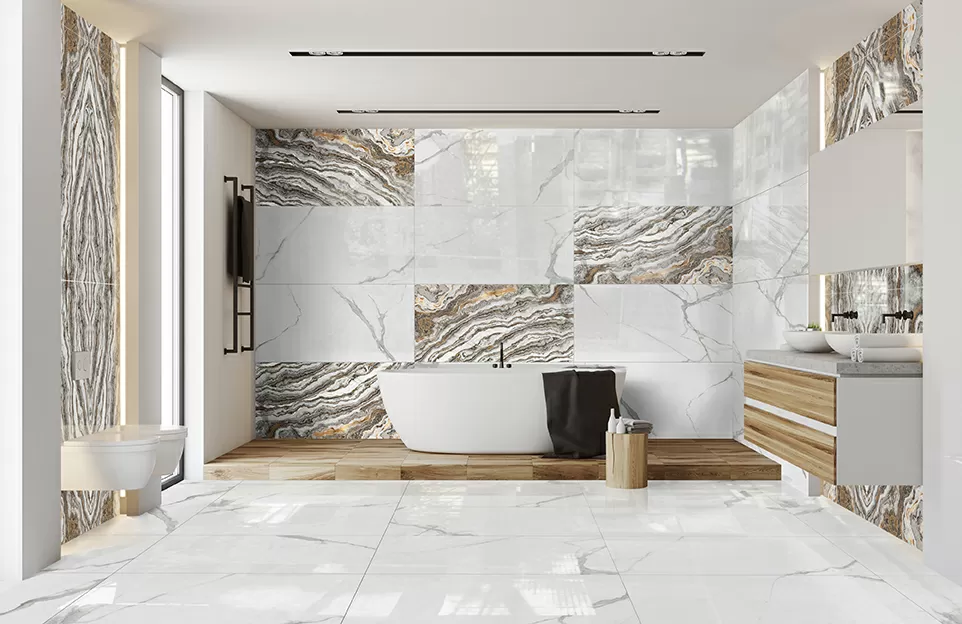 Керамогранит GCBO10SJ Boutique HBO10 Invisible Gray Shine Rett. 60x120