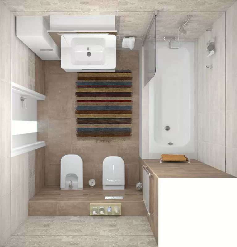 Керамогранит Bastion тёмно-бежевый 40х40