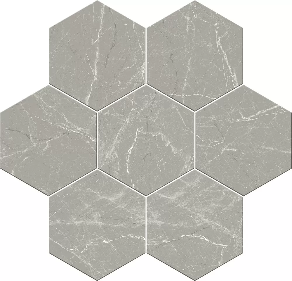 Керамогранит Cosmo Hex Silver 20x24