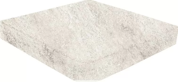 Клинкерная плитка Evolution Esquina Recto Evo White stone 31.7x31.7