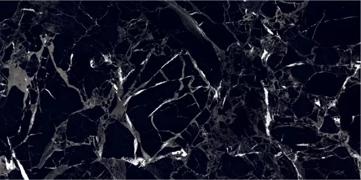 Керамогранит AM22-17 Ella Black High черный полированный 120х60