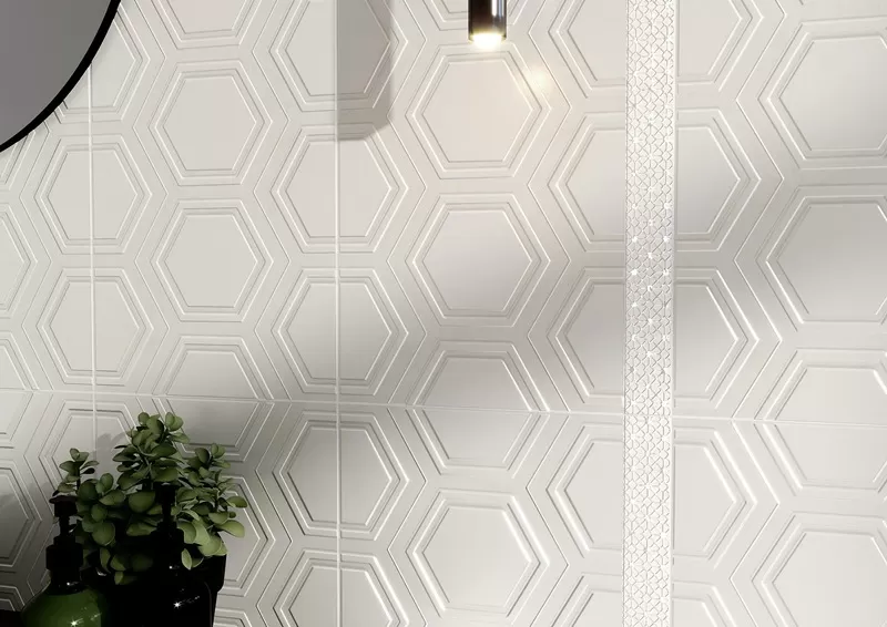 Плитка Рона серая D 25x50