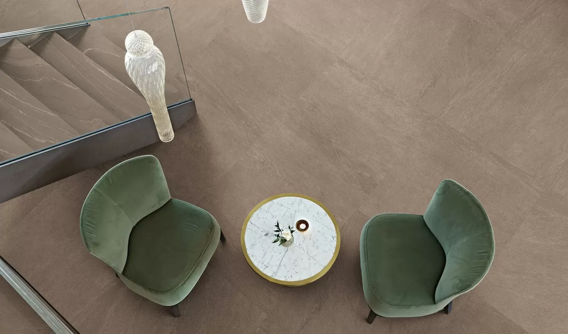 Керамогранит ED5Z (98G96R) Stone Talk Martellata Taupe Nat.Ret. 60x120