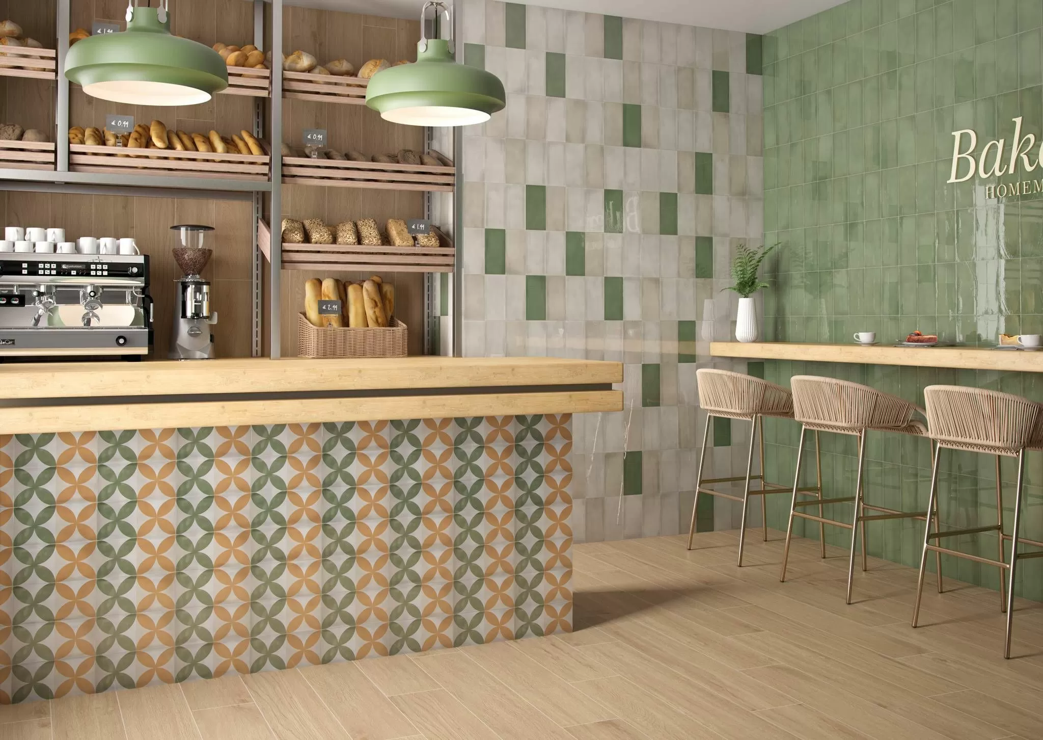 Плитка Atmosphere Decor Ask Olive 12.5x25
