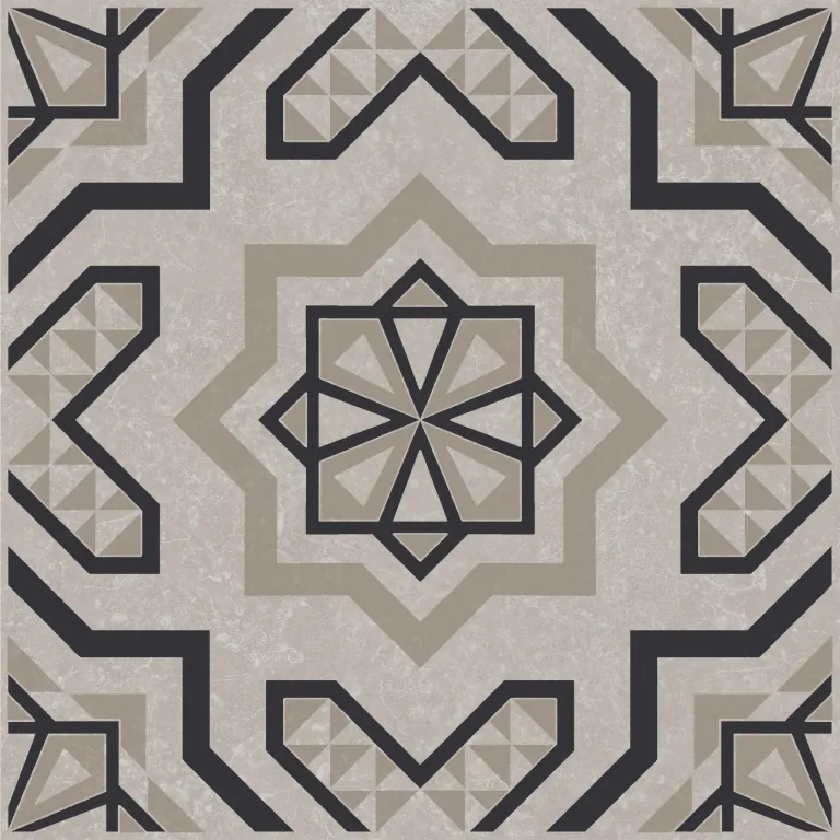 Керамогранит KMD3STA047GN Декор Касабланка серый светлый матовый 20x20x0,8