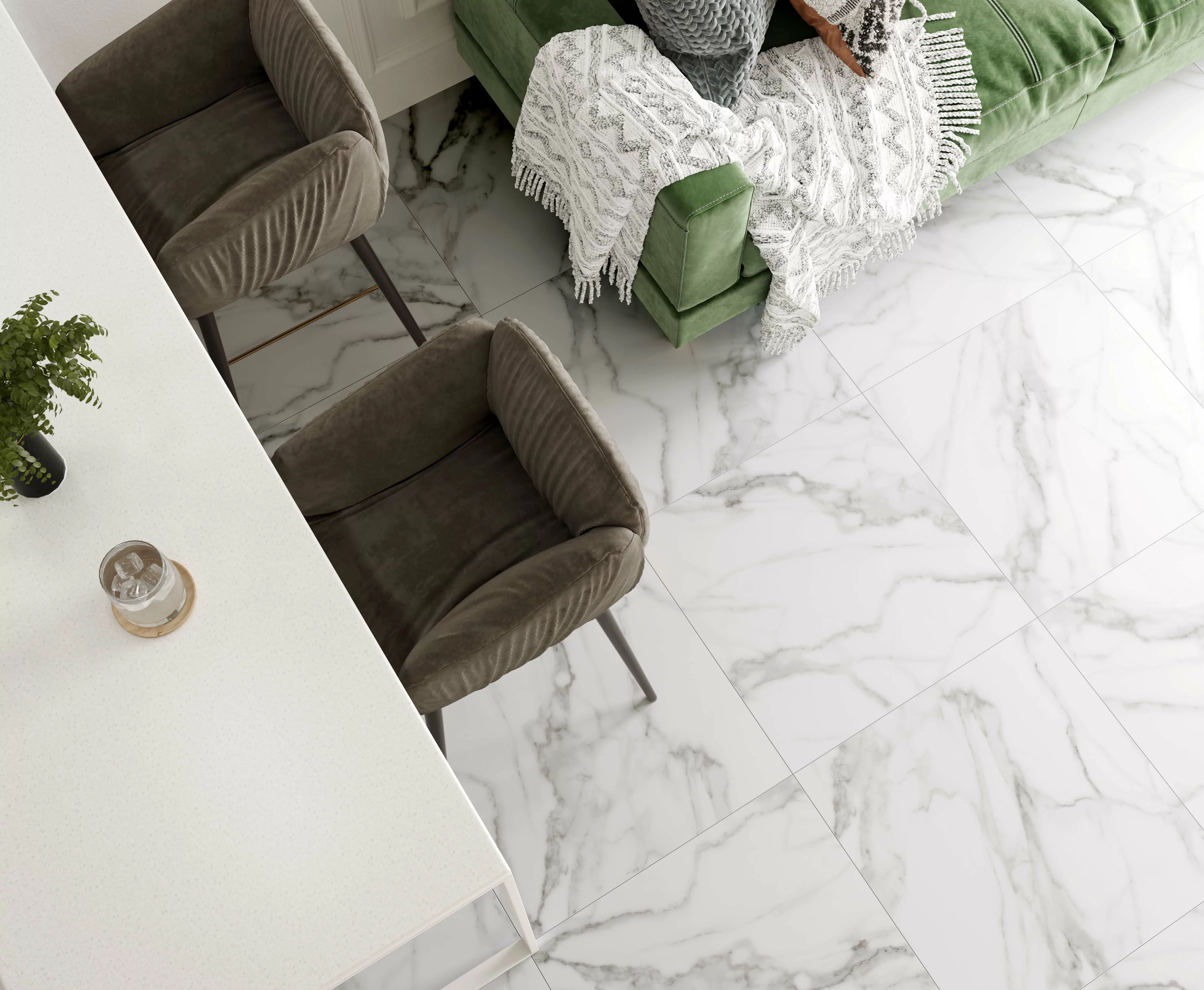 Керамогранит GB 0005 Granada белый 60х60