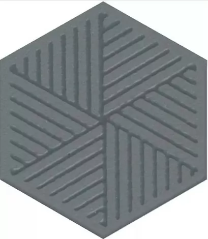 Керамогранит OS/D241/63010 Декор Агуста синий 6х5,2