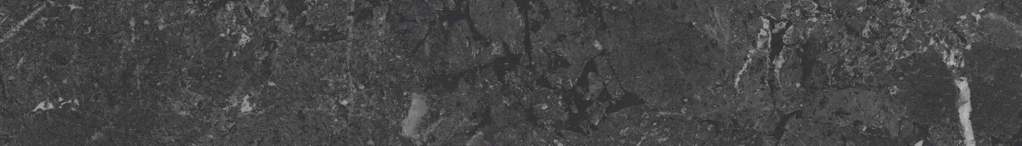 Керамогранит KM6060G0331RBT6 Плинтус Тубкаль чёрный матовый обрезной 60x9,5x0,9