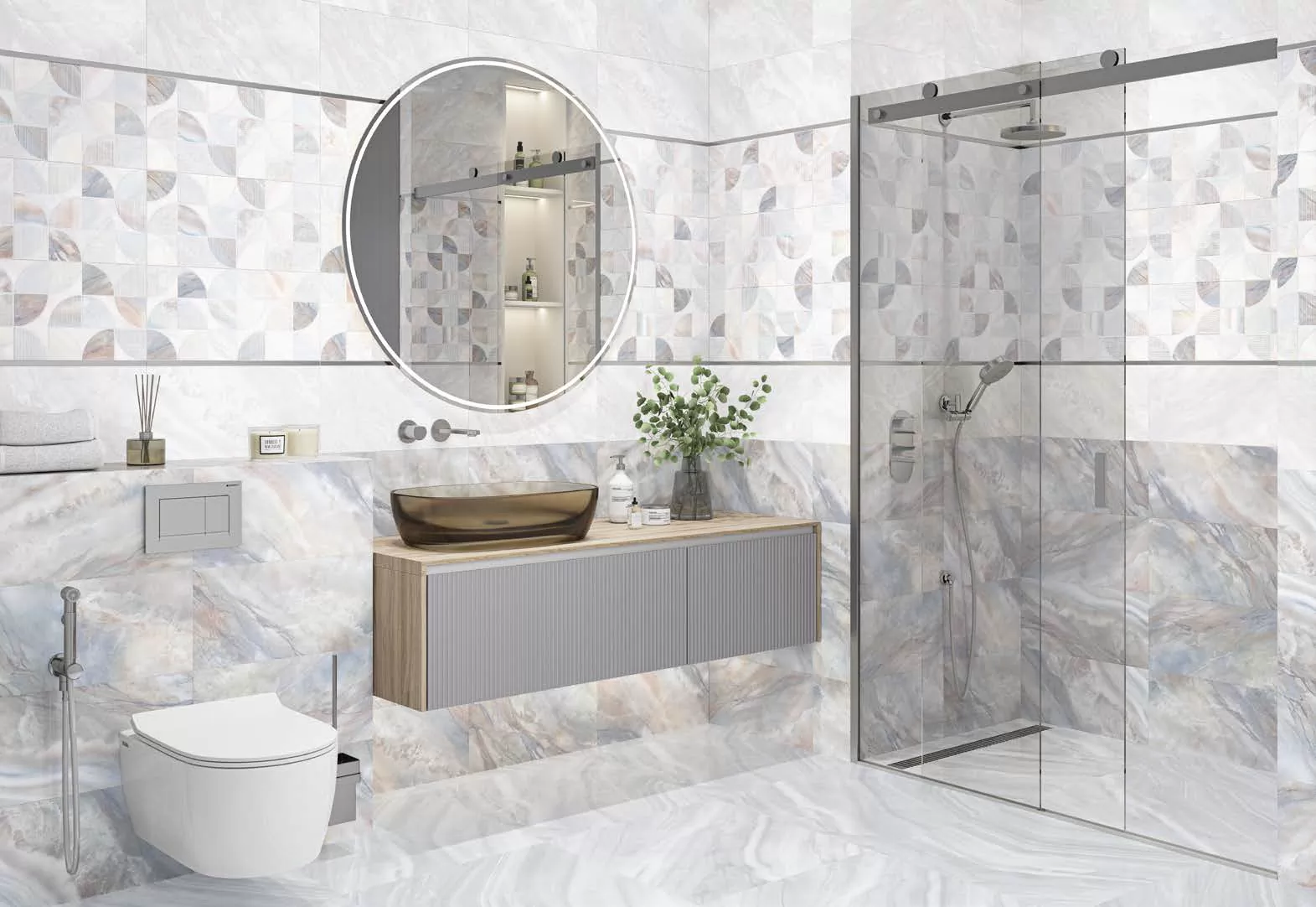 Плитка WT9PAL00 Palmira light 249*500*8,5
