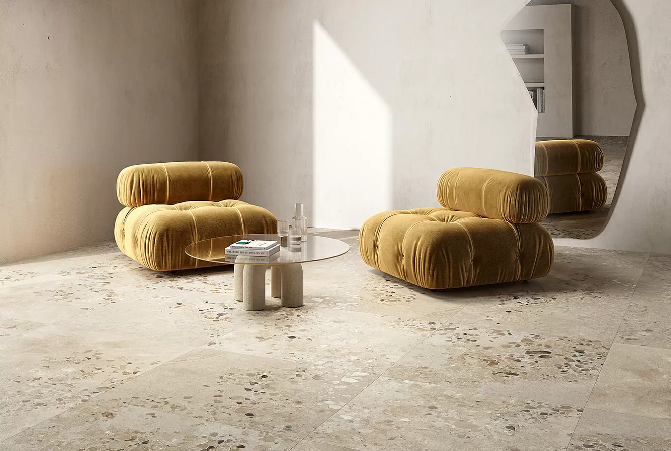 Керамогранит 0SC625R I Cocci Siciliani Naturale Nat Rett 60,4x120,8