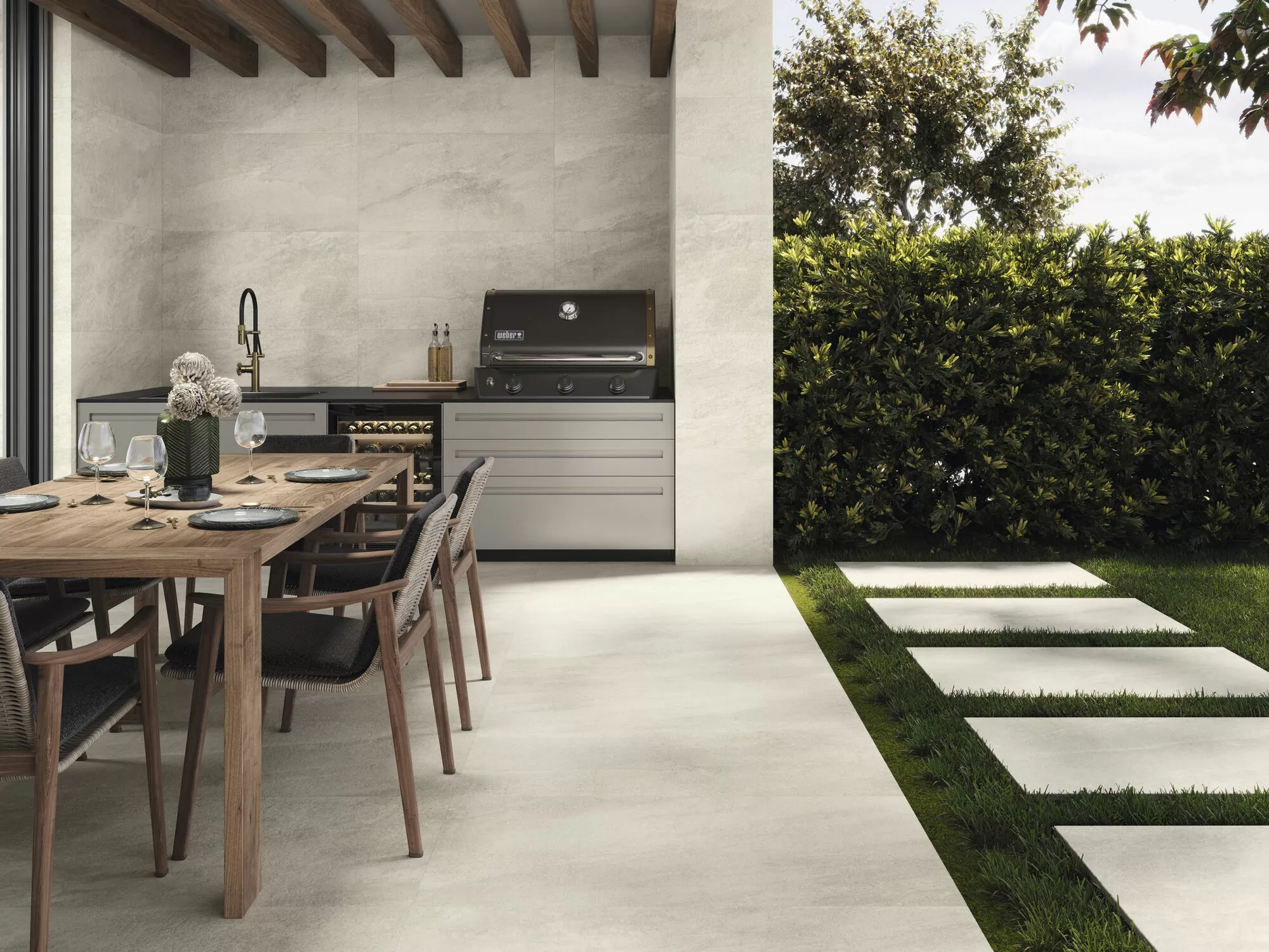 Плитка Astra Grey Rect 30x90