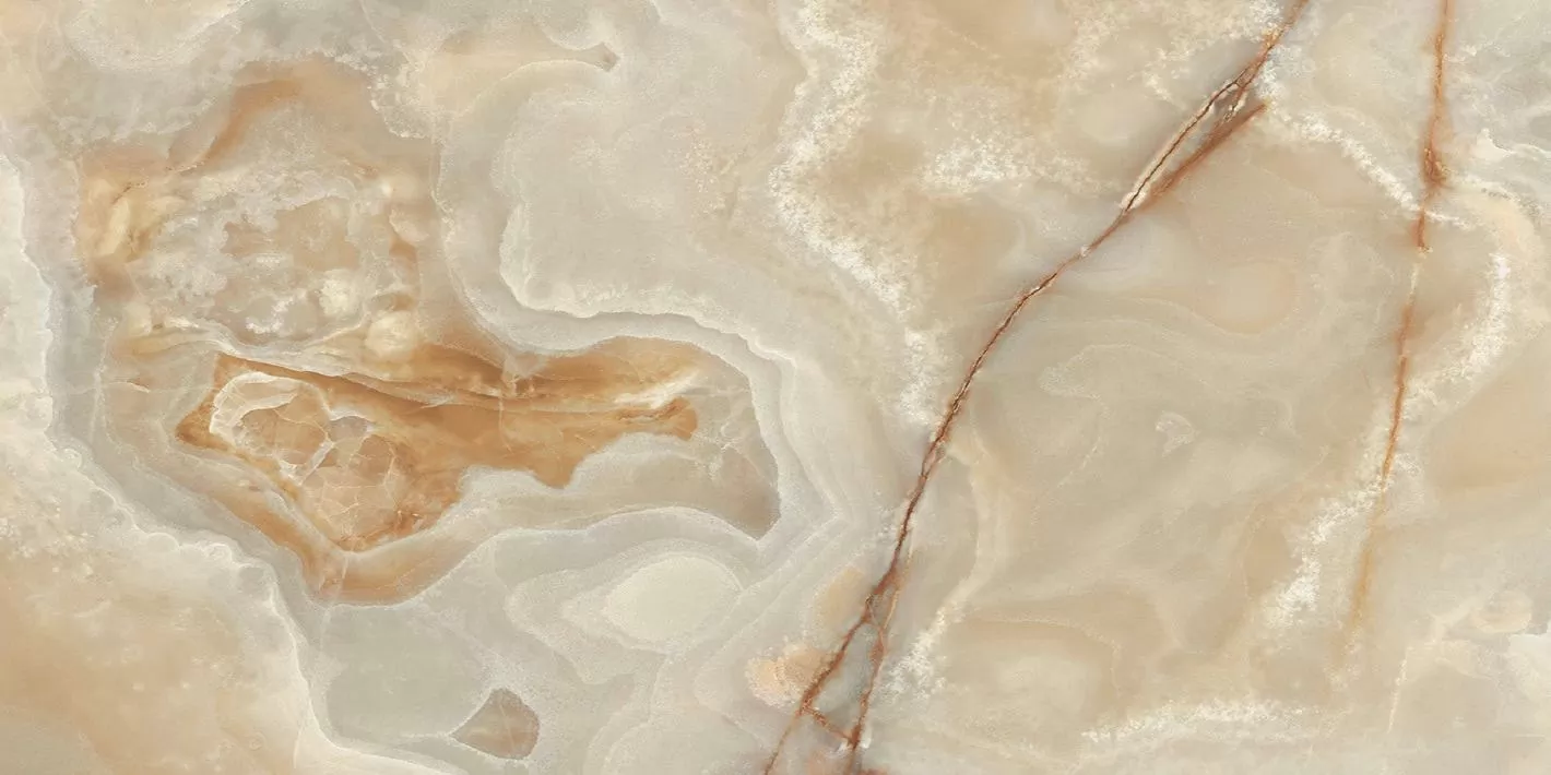 Керамогранит 765956 Onyx&More Golden Onyx Satin Ret 6mm 60x120
