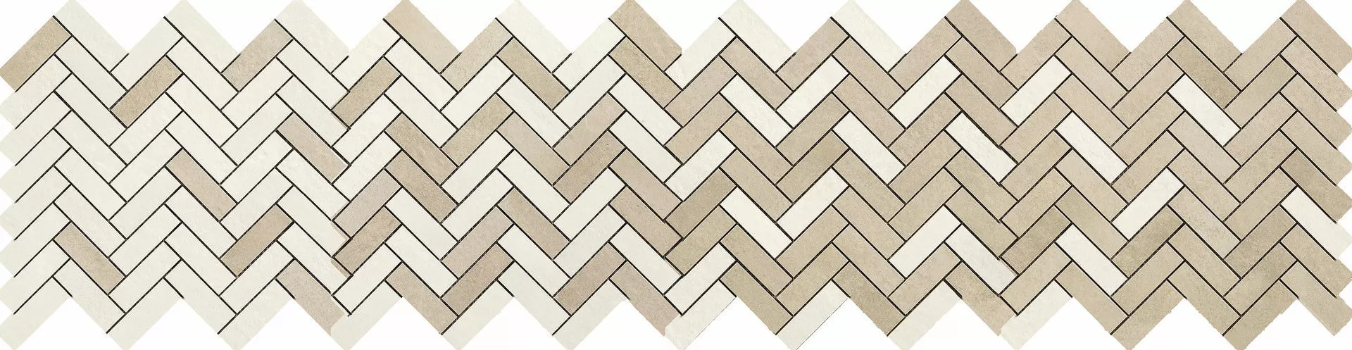 Мозаика R06A Terracruda Mosaico Degrade Sabbia/Luce 33.2*128.8