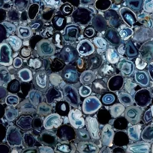 Керамогранит MC-SP02 Blue Agate (Solid Stone) 100x100