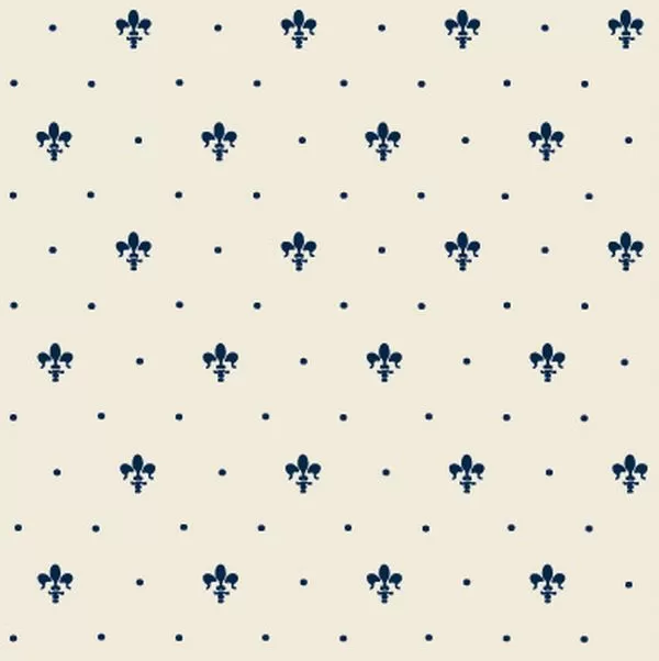 Плитка GL11-08 Giglio Blu Su Panna 20x20