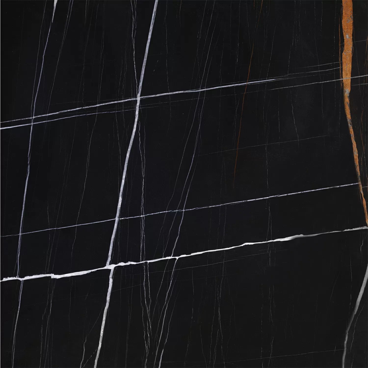 Керамогранит K-1004/MR Marble Trend Nero Dorato 600x600x9