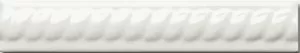 Плитка ADNE5157 Trenza PB Blanco 2.5х15