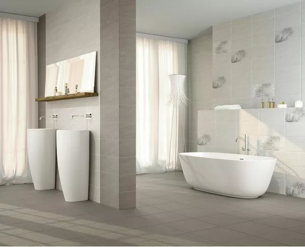Плитка Lugano Loury Pearl 1 Decor 200х600
