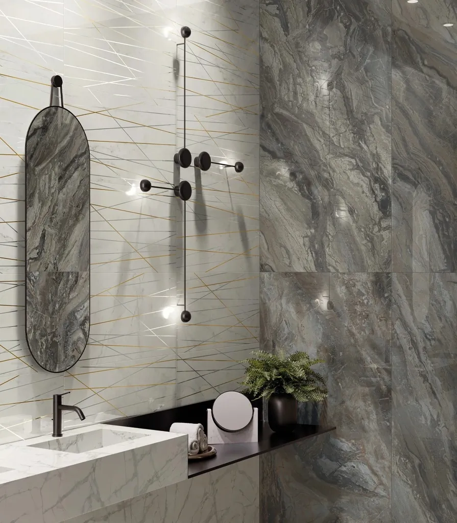 Керамогранит 600180000005 Charme Deluxe Арабескато Уайт Люкс Рет 120x278