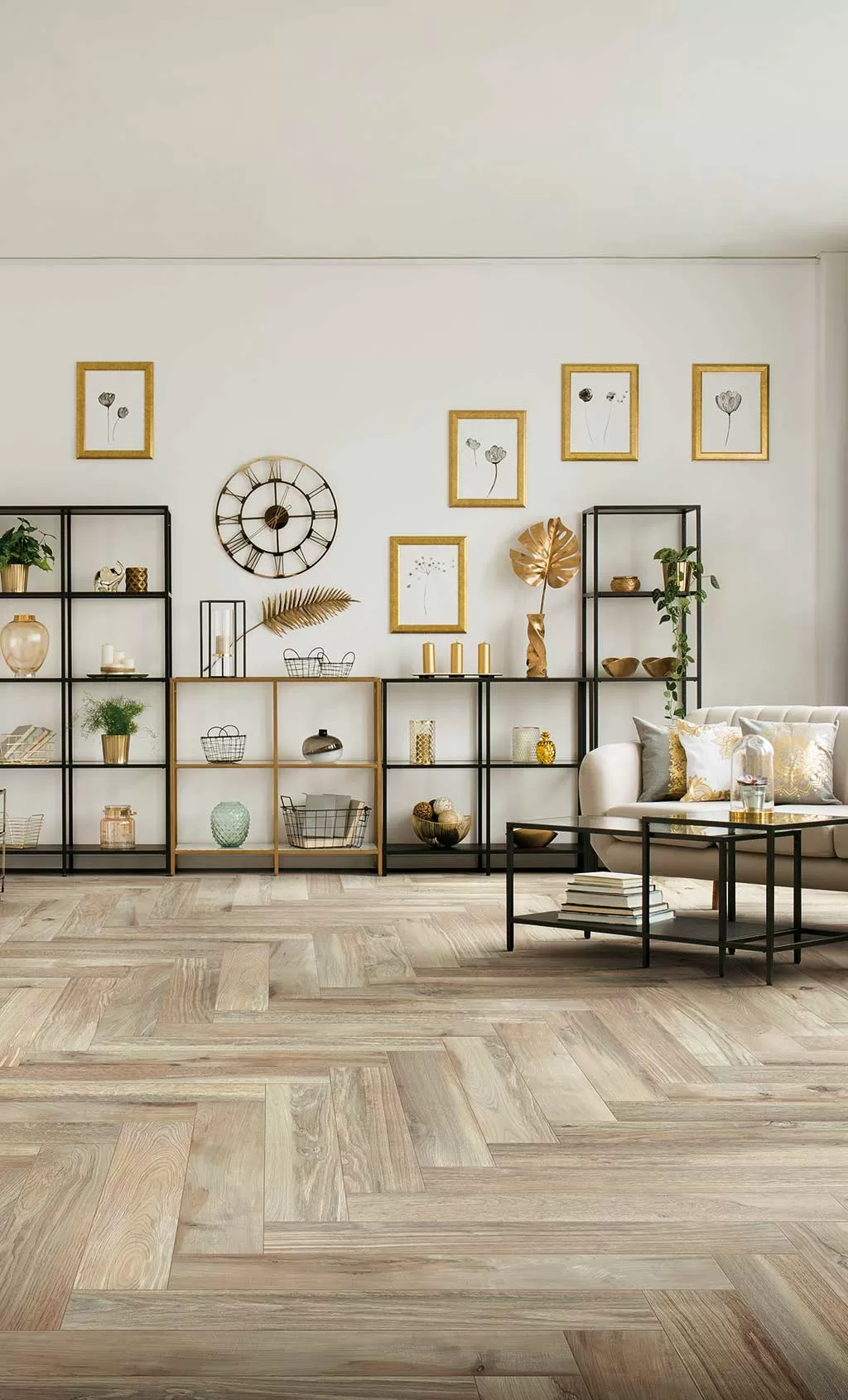 Керамогранит 759957 Hi-Wood Walnut Lucido Ret 20x120