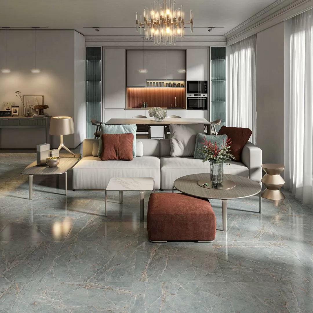 Керамогранит SG651322R Риальто зеленый лаппатированный 60*60