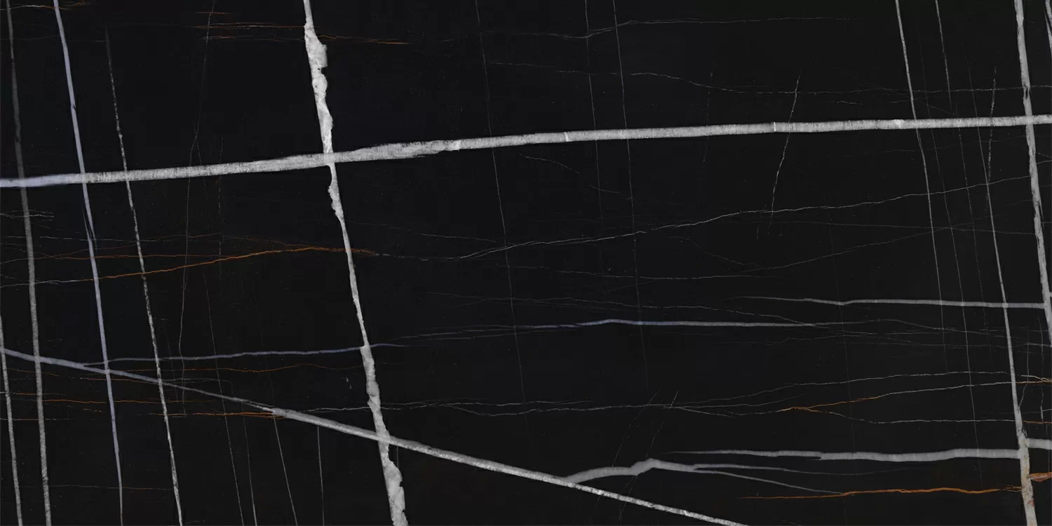 Керамогранит K-1004/MR Marble Trend Nero Dorato 300x600x9