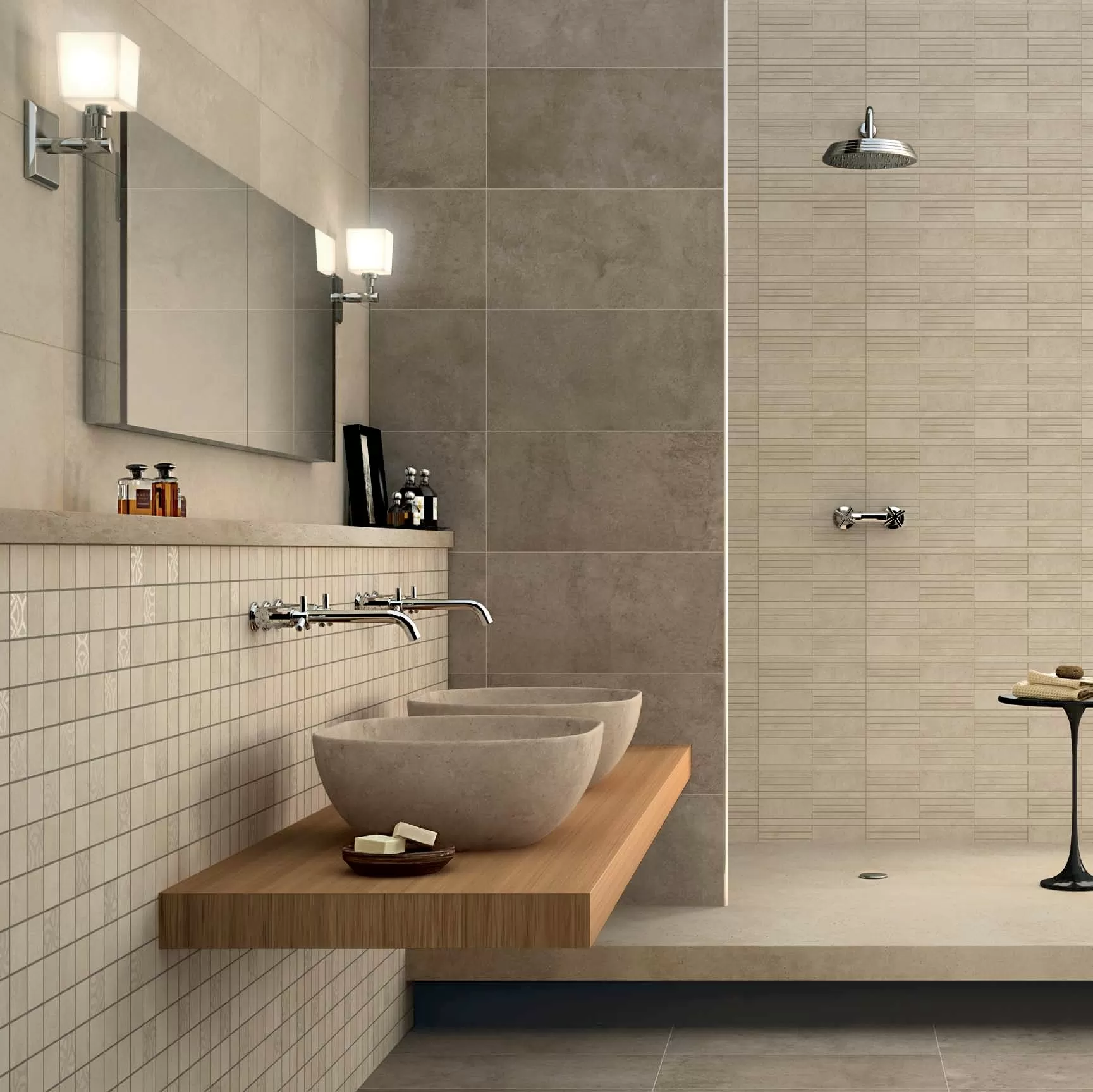 Керамогранит 41370 WALK GRADINO MOLATO BEIGE 40x40