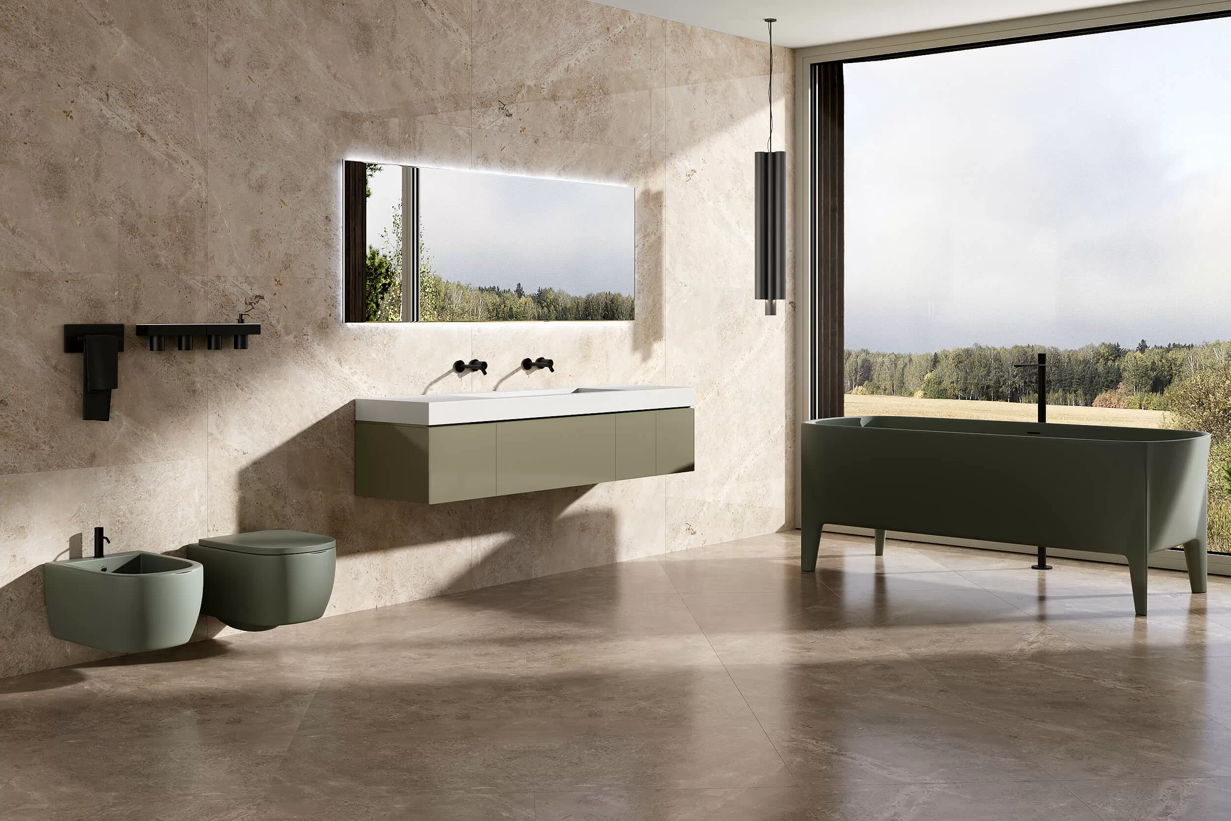 Керамогранит 1065 Canyon Gardenia Grip 120x60