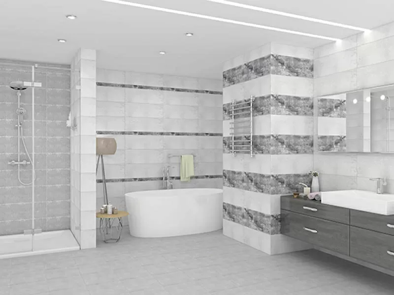 Плитка Декор STRATO ACQUA NEGRO 25.1x70.9