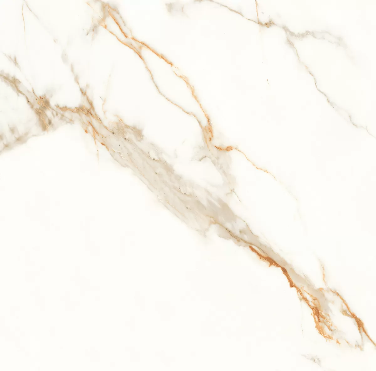 Керамогранит Venato Calacatta Gold белый сатинированный 60х60