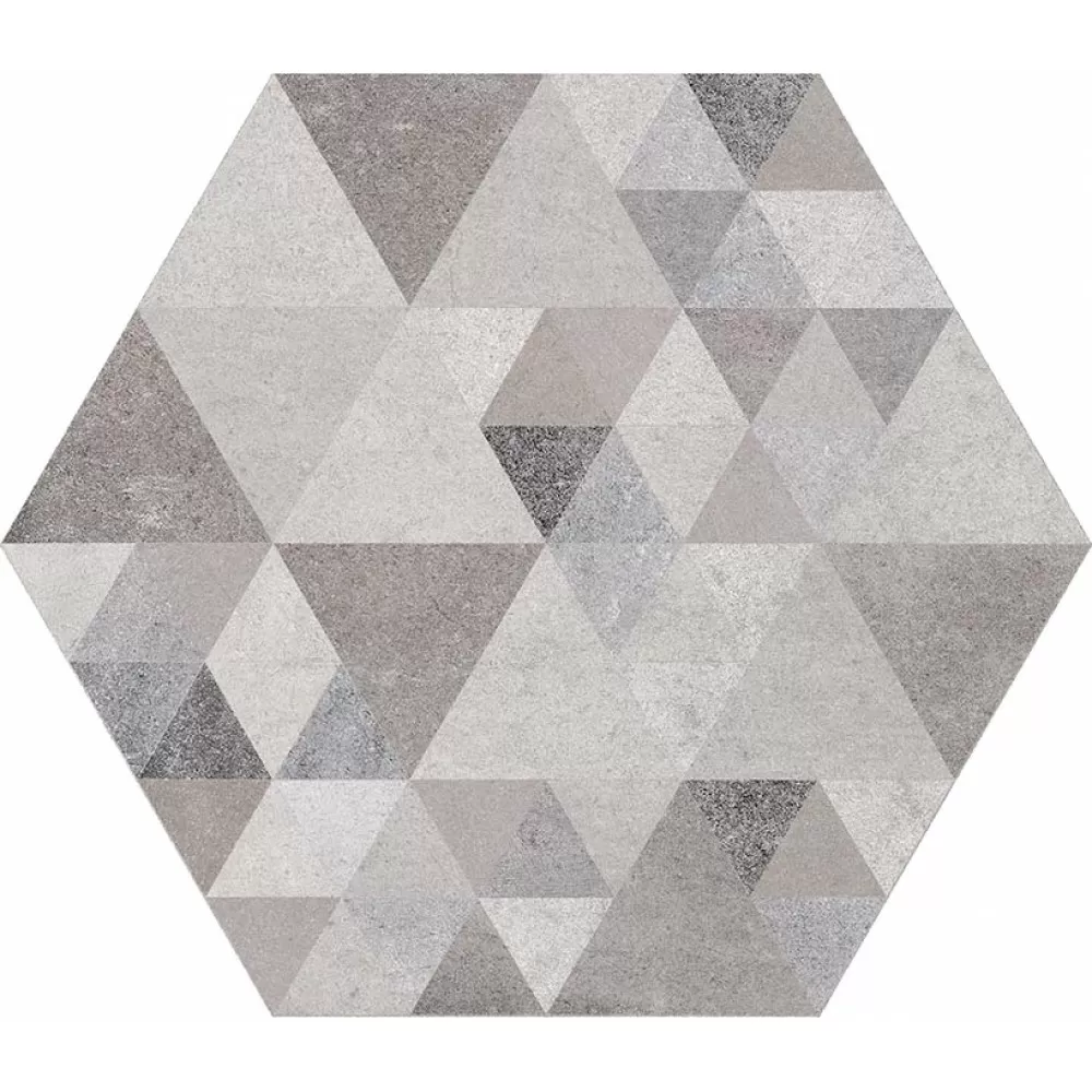 Керамогранит Laverton Hexagono Benenden Sombra Mix 23x26.6